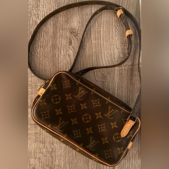 ❌SOLD❌ Authentic Vintage Louis Vuitton Monogram Marly Bandouliere Shoulder Bag - Picture 2 of 16